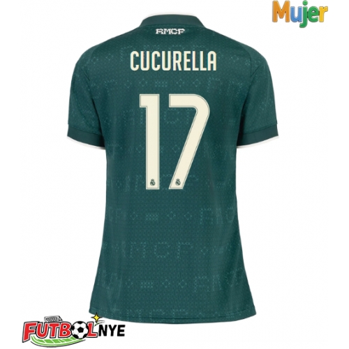 Camiseta Real Madrid Marc Cucurella #17 Visitante Equipación para mujer 2026-27 manga corta